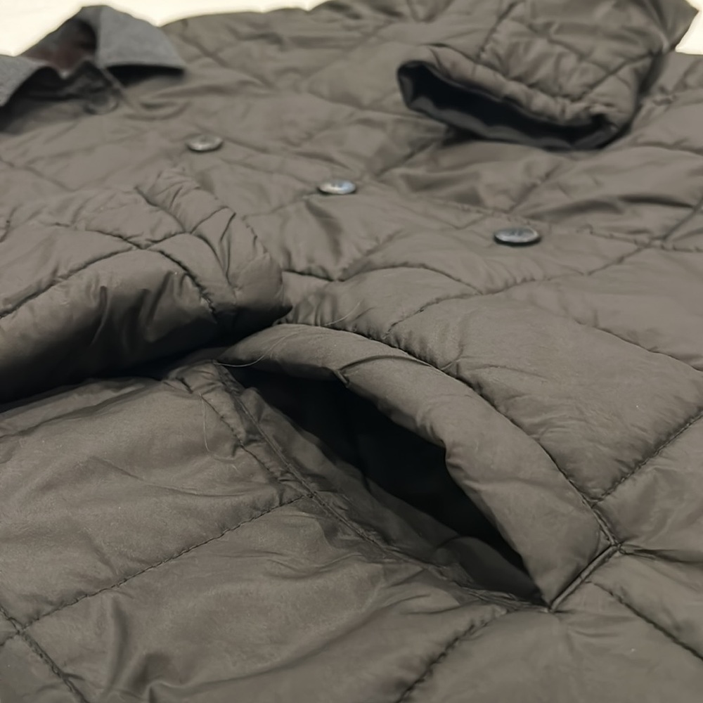 Vince Camuto Reversible Men’s Quilted/Cotton Blend Button Up Top Coat Size XL - Picture 7 of 16